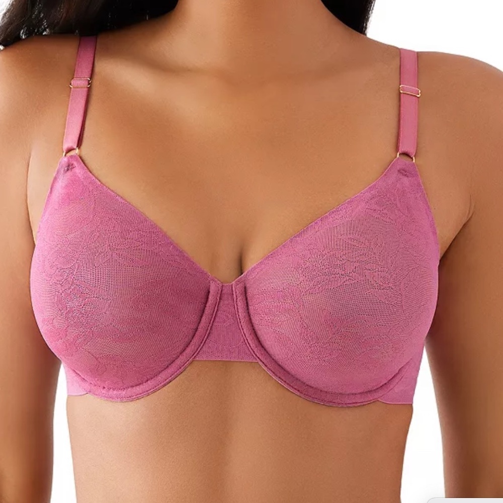 Wacoal High Profile Floral Lace Underwire Bra